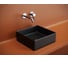 Раковина накладная квадратная Ceramicanova 361x361x130, цвет черный матовый, арт. CN6068MB 3