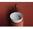 Раковина накладная круглая Ceramicanova 356x356x135, цвет белый CN6073 2