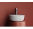 Раковина накладная круглая Ceramicanova 356x356x135, цвет белый CN6073 4
