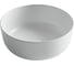 Раковина накладная круглая Ceramicanova 356x356x135, цвет белый матовый CN6073MW 1