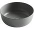 Раковина накладная круглая Ceramicanova 356x356x135, цвет антрацит матовый CN6073MH 1