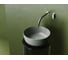 Раковина накладная круглая Ceramicanova 356x356x135, цвет антрацит матовый CN6073MH 3