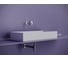 Раковина накладная прямоугольная Ceramicanova 801x361x130, цвет белый CN6072 3