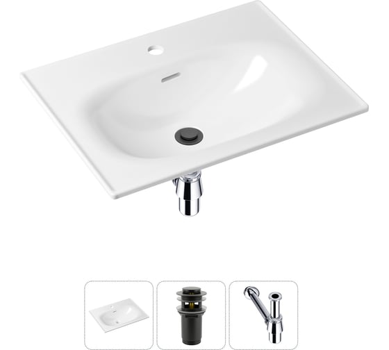 Врезная раковина для ванной Lavinia Boho Bathroom Sink в комплекте 3 в 2 20217612R 1