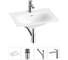 Врезная раковина для ванной Lavinia Boho комнаты Bathroom Sink в наборе 4 в 1 20217643R 1
