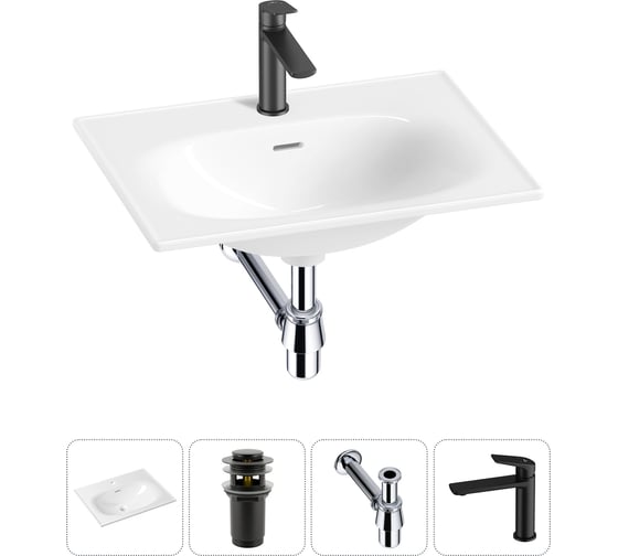 Врезная раковина для ванной Lavinia Boho комнаты Bathroom Sink в наборе 4 в 1 20217616R