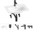 Врезная раковина для ванной Lavinia Boho комнаты Bathroom Sink в наборе 5 в 1 20217660R 1