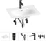 Врезная раковина для ванной Lavinia Boho комнаты Bathroom Sink в наборе 5 в 1 20217620R 1