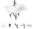 Врезная раковина для ванной Lavinia Boho комнаты Bathroom Sink в наборе 5 в 1 20217635R 1