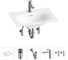 Врезная раковина для ванной Lavinia Boho комнаты Bathroom Sink в наборе 5 в 1 20217587R 1