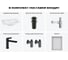Врезная раковина для ванной Lavinia Boho комнаты Bathroom Sink в наборе 6 в 1 20217624R 14