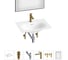 Врезная раковина для ванной Lavinia Boho комнаты Bathroom Sink в наборе 6 в 1 20217625R 1