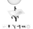 Врезная раковина для ванной Lavinia Boho комнаты Bathroom Sink в наборе 6 в 1 20217664R 1