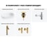 Накладная раковина для ванной Lavinia Boho комнаты Bathroom Sink в наборе 5 в 1 20217421R 12