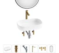 Накладная раковина для ванной Lavinia Boho комнаты Bathroom Sink в наборе 6 в 1 20217489R