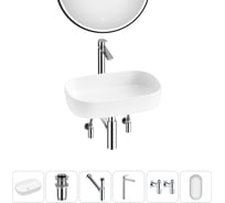 Накладная раковина для ванной Lavinia Boho комнаты Bathroom Sink в наборе 6 в 1 20217539R
