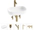 Накладная раковина для ванной Lavinia Boho комнаты Bathroom Sink в наборе 5 в 1 20217549R 1