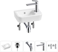 Мини-раковина для ванной комнаты или туалета Lavinia Boho One в наборе 5 в 1 20217345R