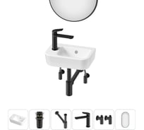 Мини-раковина для ванной комнаты или туалета Lavinia Boho One в наборе 6 в 1 20217302R