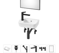 Мини-раковина для ванной комнаты или туалета Lavinia Boho One в наборе 6 в 1 20217338R