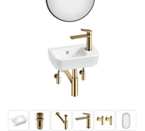 Мини-раковина для ванной комнаты или туалета Lavinia Boho One в наборе 6 в 1 20217381R