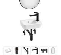 Мини-раковина для ванной комнаты или туалета Lavinia Boho One в наборе 6 в 1 20217356R