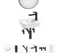 Мини-раковина для ванной комнаты или туалета Lavinia Boho One в наборе 6 в 1 20217380R