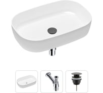 Накладная раковина для ванной Lavinia Boho Bathroom Sink в комплекте 3 в 1 20217492R
