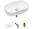 Накладная раковина для ванной Lavinia Boho Bathroom Sink в комплекте 3 в 1 20217413R 1