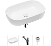 Накладная раковина для ванной Lavinia Boho Bathroom Sink в комплекте 3 в 1 20217414R