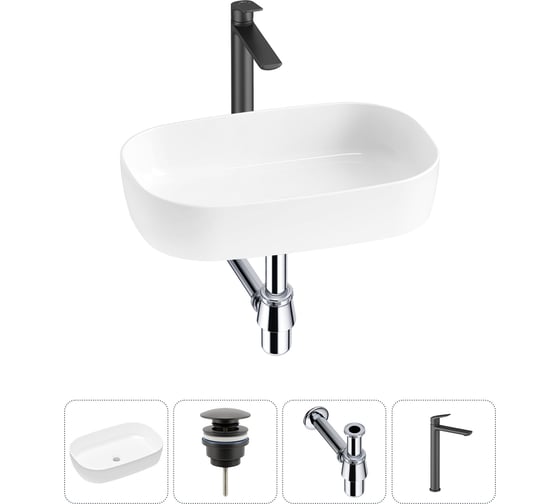 Накладная раковина для ванной Lavinia Boho комнаты Bathroom Sink в наборе 4 в 1 20217496R 1