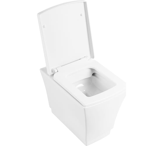 Чаша приставного безободкового унитаза BelBagno REGINA P-trap BB104CB