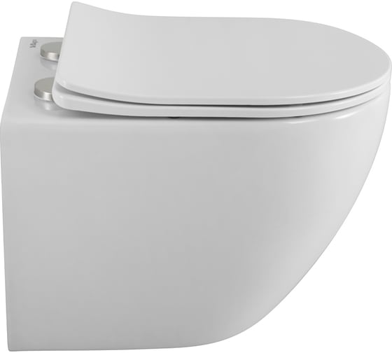 Унитаз подвесной безободковый с сиденьем BelBagno UNO 2.0 BB7306CHR/SC