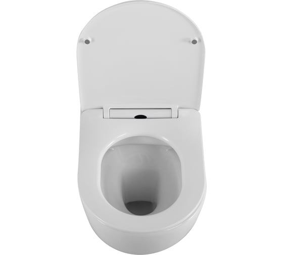 Унитаз подвесной безободковый с сиденьем BelBagno UNO 2.0 BB7306CHR/SC