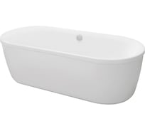 Акриловая ванна CEZARES 180x80x40 METAURO-Central-180-80-40-W-MATT