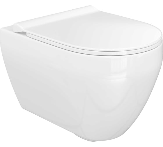 Унитаз Gesso Деймос HOME De Luxe с сиденьем микролифт, комплект крепежей для подвесного унитаза 9 021 118