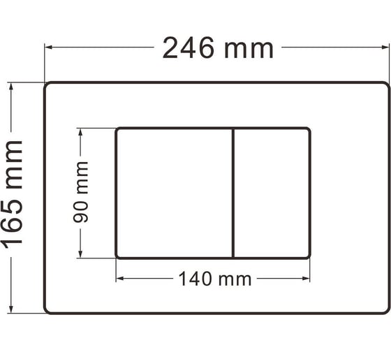 Комплект ABBER подвесной унитаз Bequem AC1100T белый с инсталляцией AC0105 и кнопкой AC0120NG никель AC1100T-AC0105-AC0120NG