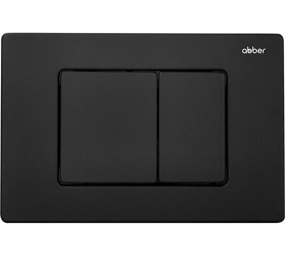 Комплект ABBER подвесной унитаз Rechteck AC1201MB черный матовый с инсталляцией AC0105 и кнопкой AC0120MB черный матовый AC1201MB-AC0105-AC0120MB
