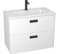 Тумба Таскани 80 с ум. Римини 80 цвет, белый матовый Veneciana 58064/8010