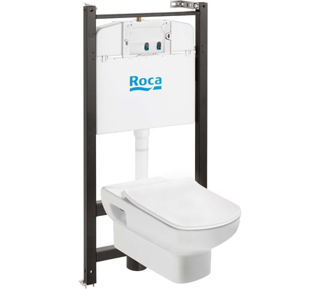 Унитаз тонкий Roca ПЭК DAMA SENSO NEW сид.микр.инстал. 00066647 7893104680