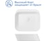 Раковина накладная Pragma Ryld, белая глянцевая, RLD1.GWSL.012 901855.RLD1.GWSL.012-2 5