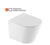 Унитаз подвесной Pragma Olako, белый глянцевый, смыв Торнадо, OLK1.GWWT.001 901855.OLK1.GWWT.001-2