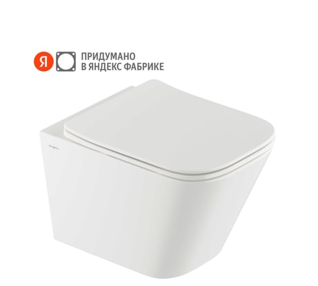 Унитаз подвесной Pragma Ryld, белый глянцевый, смыв Торнадо, RLD1.GWWT.003 901855.RLD1.GWWT.003-2