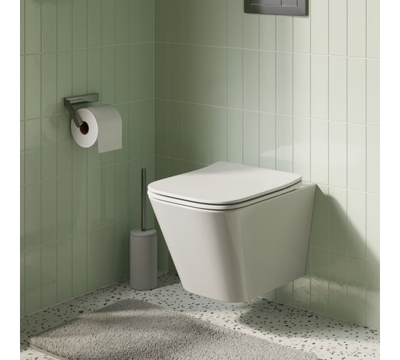 Унитаз подвесной Pragma Ryld, белый глянцевый, смыв Торнадо, RLD1.GWWT.003 901855.RLD1.GWWT.003-2