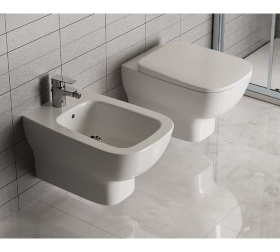 Подвесное биде Ideal Standard T281501 ESEDRA с 1-м отверстием под смеситель 00046654