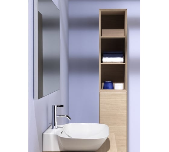 Раковина Laufen INO SaphirKeramik 560х450 мм, без отверстия для смесителя 00043360