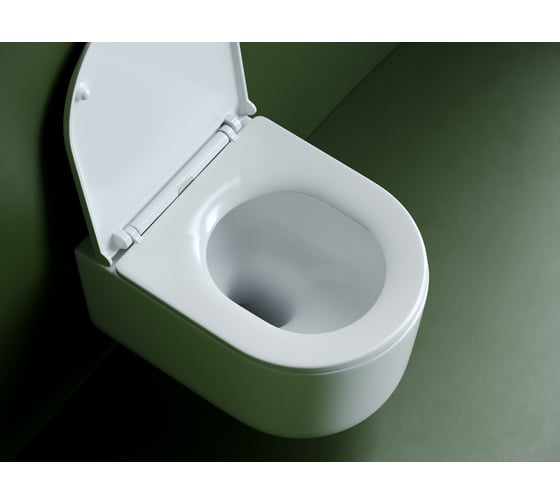 Подвесной унитаз Ceramicanova Ulma безободковый, смыв торнадо CN4006T