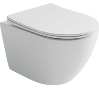 Подвесной унитаз Ceramicanova Uno смыв Торнадо 490x360x360 белый CN11001T