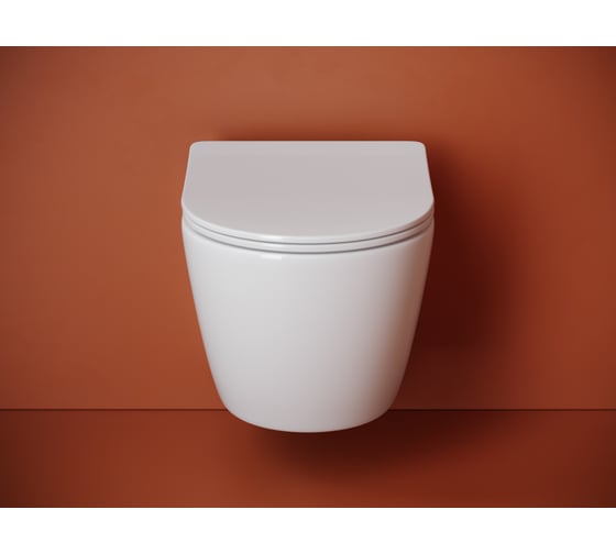 Подвесной унитаз Ceramicanova Uno смыв Торнадо 490x360x360 белый CN11001T