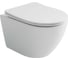 Подвесной унитаз Ceramicanova Uno смыв Торнадо 490x360x360 белый CN11001T 1